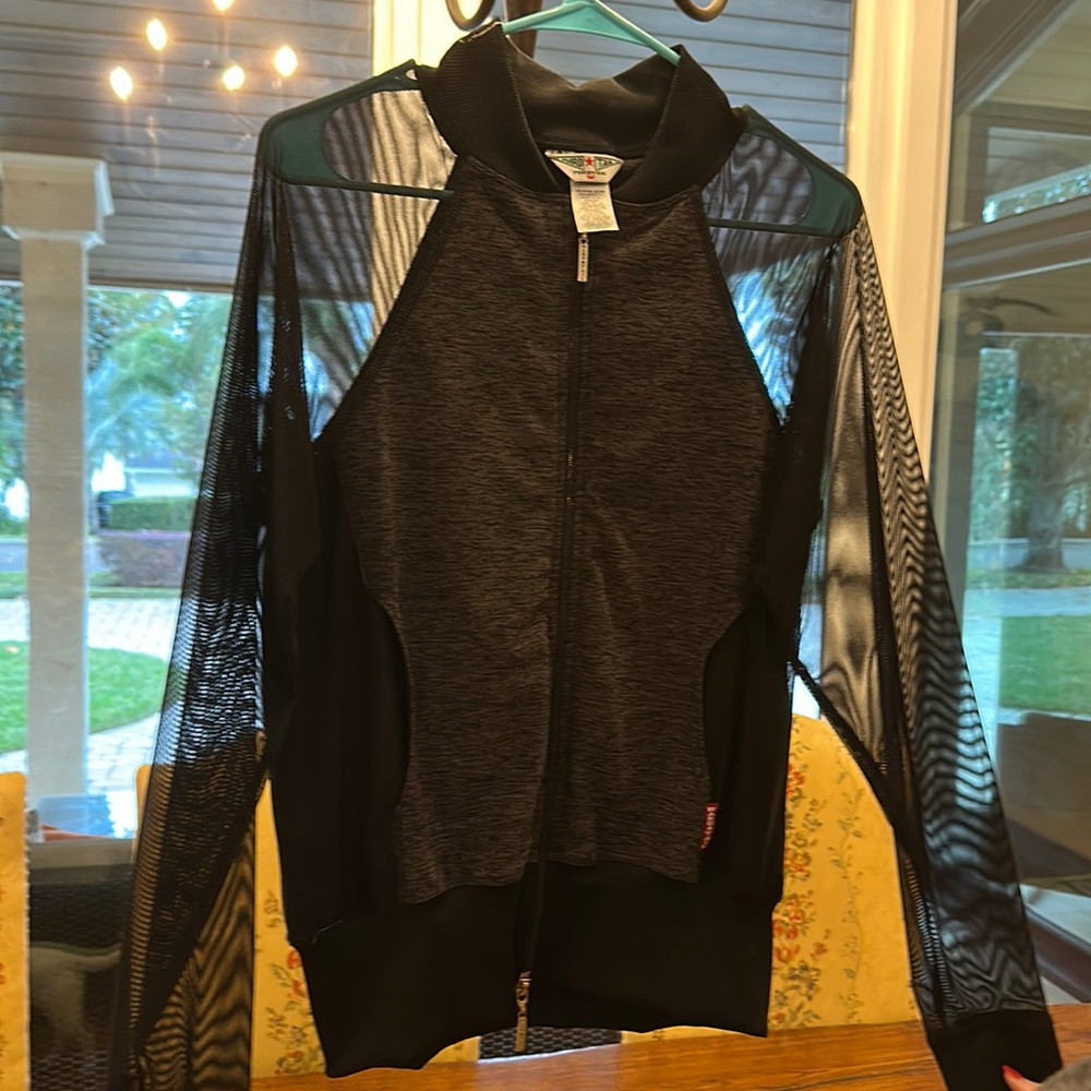Hard Tail mesh sleeve jacket